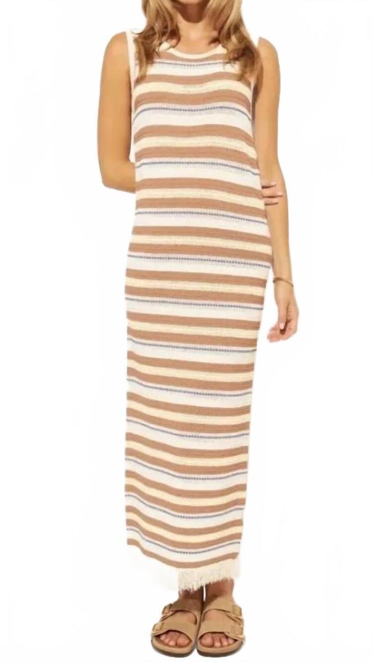 NEW JOHN + JENN hunter dress in shoreline rainbow